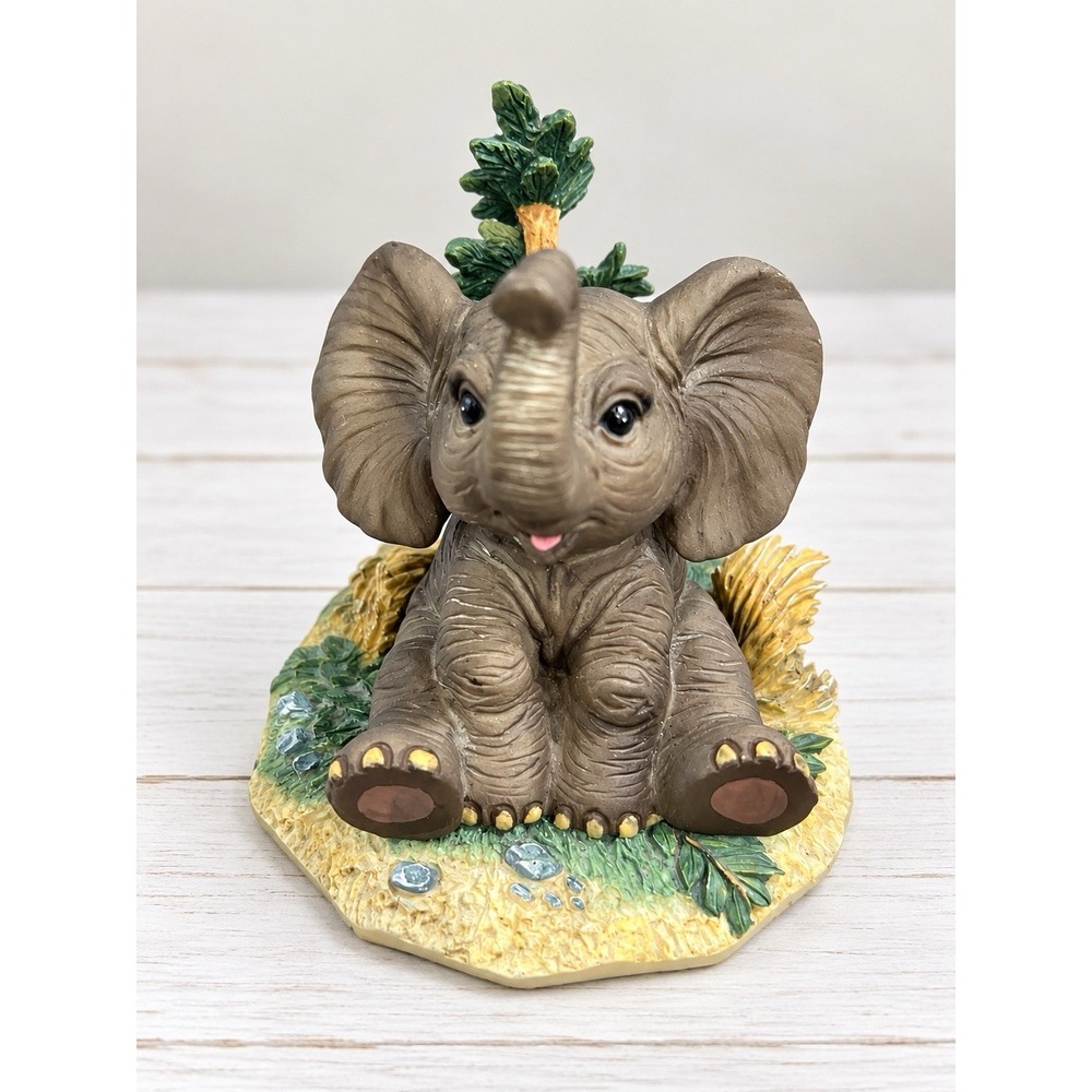 African Elephant Figurine Hamilton Collection "Protect Nature's Innocents" 1995